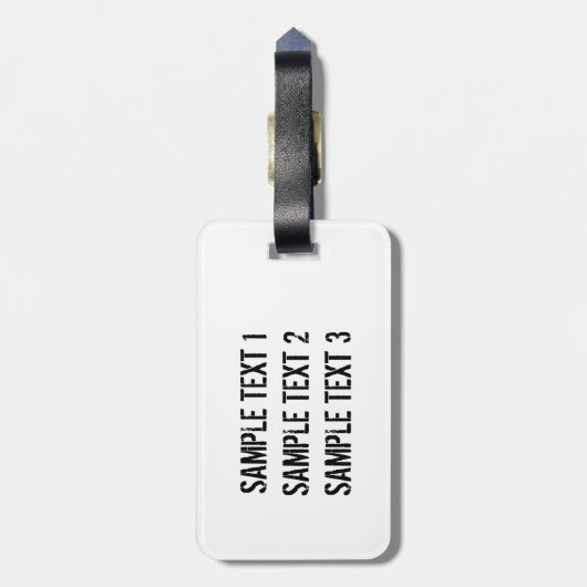 Steampunk Heart with a Manometer Gepäckanhänger (Rückseite vertikal)