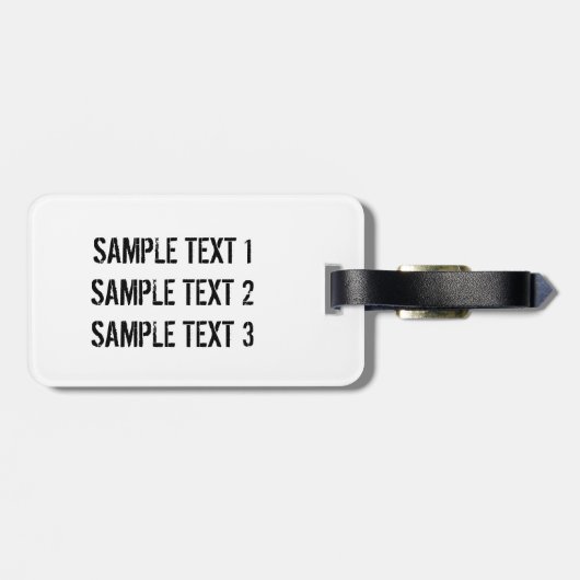 Steampunk Heart with a Manometer Gepäckanhänger (Rückseite horizontal)