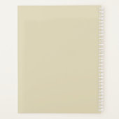 Steampunk Hearts Planner Planer (Rückseite)