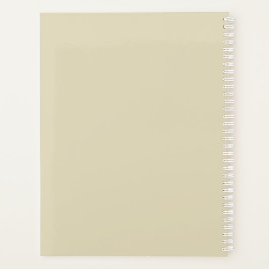 Steampunk Hearts Planner Planer (Rückseite)