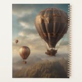 Steampunk-Heißluftballon Planer (Rückseite)