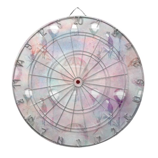 Steampunk-Heißluftballons | VINTAG Dartscheibe (vorne)