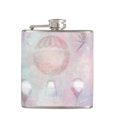 Steampunk-Heißluftballons | VINTAG Flachmann (Vorderseite)