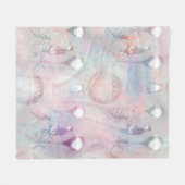 Steampunk-Heißluftballons | VINTAG Fleecedecke (Vorderseite (Horizontal))