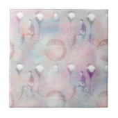 Steampunk-Heißluftballons | VINTAG Fliese (Vorderseite)