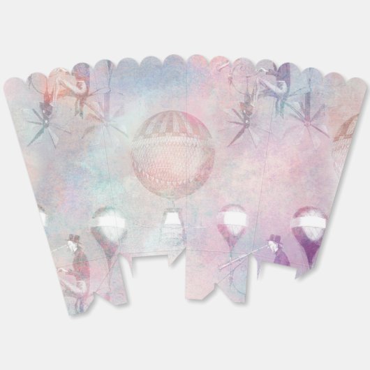 Steampunk-Heißluftballons | VINTAG Geschenkschachtel (Ungeklappt)