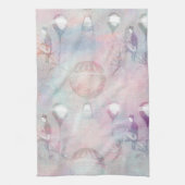 Steampunk-Heißluftballons | VINTAG Geschirrtuch (Vertikal)