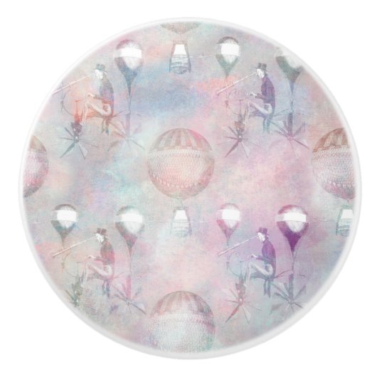 Steampunk-Heißluftballons | VINTAG Keramikknauf