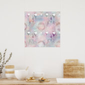 Steampunk-Heißluftballons | VINTAG Poster (Küche)