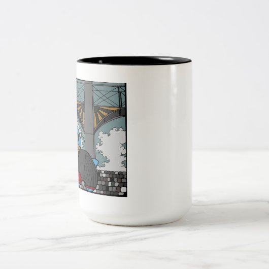 Steampunk hellephant Tasse (Mittel)