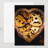 Steampunk-Herz (Vorne/Hinten)