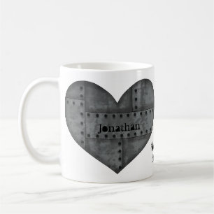 Steampunk Herz für Liebhaber Kaffeetasse
