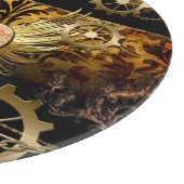 Steampunk-Herz Schneidebrett (Ecke)