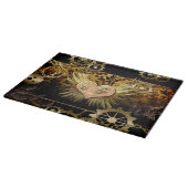 Steampunk-Herz Schneidebrett (Ecke)