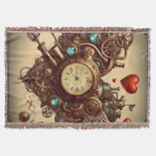 Steampunk-Herz/Valentinstag  Decke