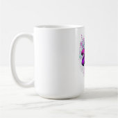 "Steampunk Himmelsmotte & Kolibri - Mechanisch Kaffeetasse (Links)