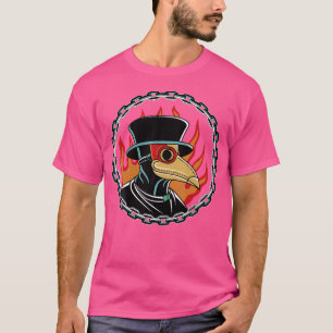 Steampunk-Horror Vintages Tarot Pestilence Plague T-Shirt