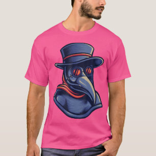 Steampunk-Horror Vintages Tarot Pestilence Plague  T-Shirt