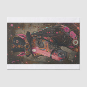 Steampunk Horse Seidenpapier