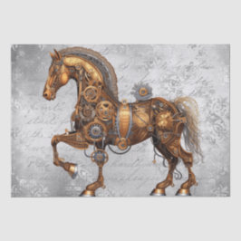Steampunk Horse Seidenpapier