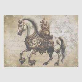Steampunk Horse Seidenpapier