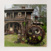 Steampunk House & Alien Puzzle (Vertikal)