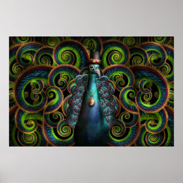Steampunk - Hübsch als Pfau Poster