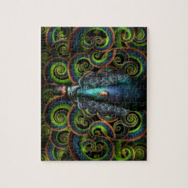 Steampunk - Hübsch als Pfau Puzzle