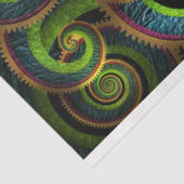 Steampunk - Hübsch als Pfau Seidenpapier (Ausschnitt)