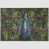 Steampunk - Hübsch als Pfau Seidenpapier (Vorderseite)