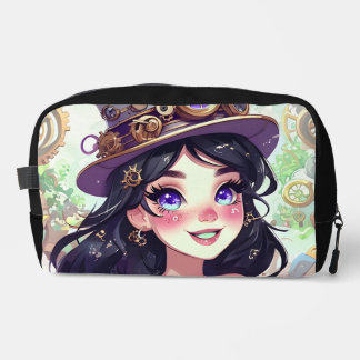 Steampunk-Hühnchen-Taschen Waschbeutel