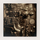 Steampunk Humanoid Mechanischer Roboter ~ * ~ Puzzle (Horizontal)