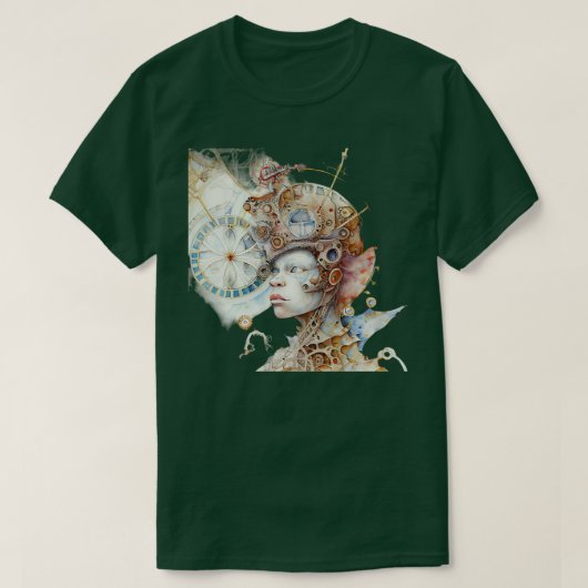 Steampunk Humanoid T-Shirt (Design vorne)