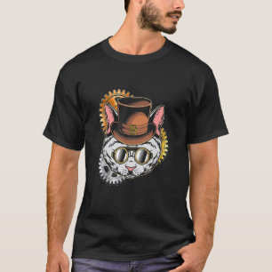 Steampunk-Hut Mechanischer Retro-Look Steampunk-Ka T-Shirt