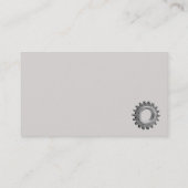 Steampunk II Author Business Card Visitenkarte (Rückseite)