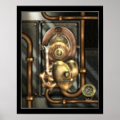 Steampunk im Herzen Poster (Vorne)