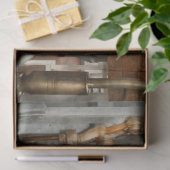 Steampunk - Im Motor Seidenpapier (Geschenk)