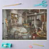 Steampunk - Im Motor Seidenpapier (Basteln)