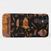 Steampunk-Individuelle Name für farbige Drehflugze Case-Mate iPhone Hülle (Rückseite (Horizontal))