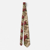 Steampunk Industrial Custom Necktie Tie Krawatte (Rückseite)