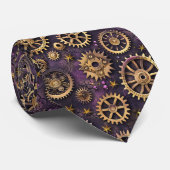 Steampunk Industrial Custom Necktie Tie Krawatte (Gerollt)