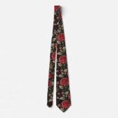 Steampunk Industrial Custom Necktie Tie Krawatte (Rückseite)