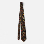 Steampunk Industrial Custom Necktie Tie Krawatte (Rückseite)
