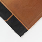 Steampunk Industrial Geometry Art Fleecedecke (Ecke)