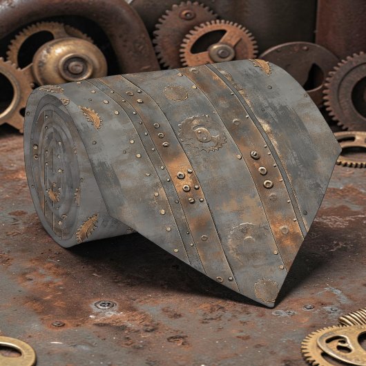 Steampunk Industrie Krawatte nach Maß