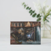 Steampunk - Industrielle Gesellschaft Postkarte (Stehend Vorderseite)