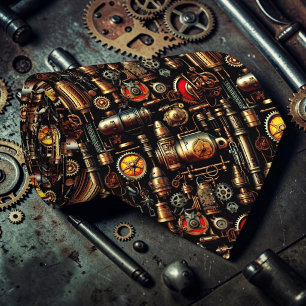 Steampunk Industrielle Maßgeschneiderte Krawatte