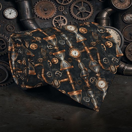 Steampunk Industrielle Maßgeschneiderte Krawatte