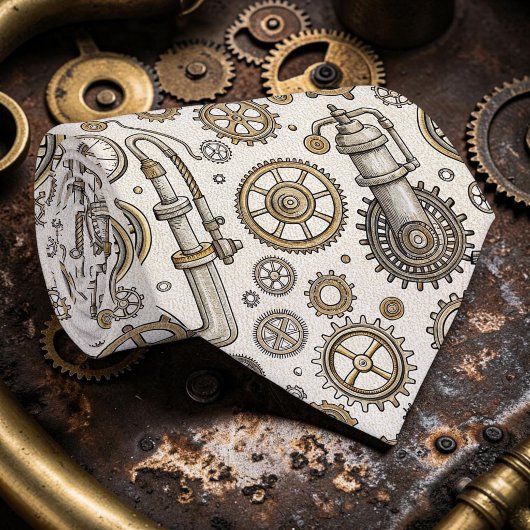 Steampunk Industrielle Maßgeschneiderte Krawatte