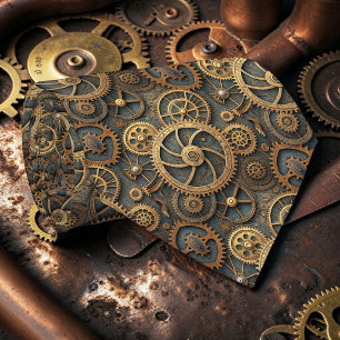Steampunk Industrielle Maßgeschneiderte Krawatte